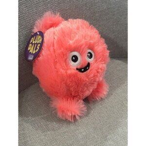 Plush Pals By BMI Merch Peach Pink Round Monster Stuffed 5 in Toy PLUMTR NWT New